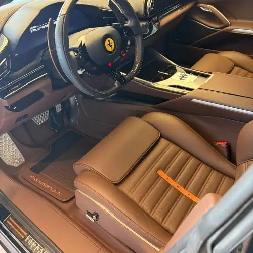 Ferrari Purosangue interior detailing